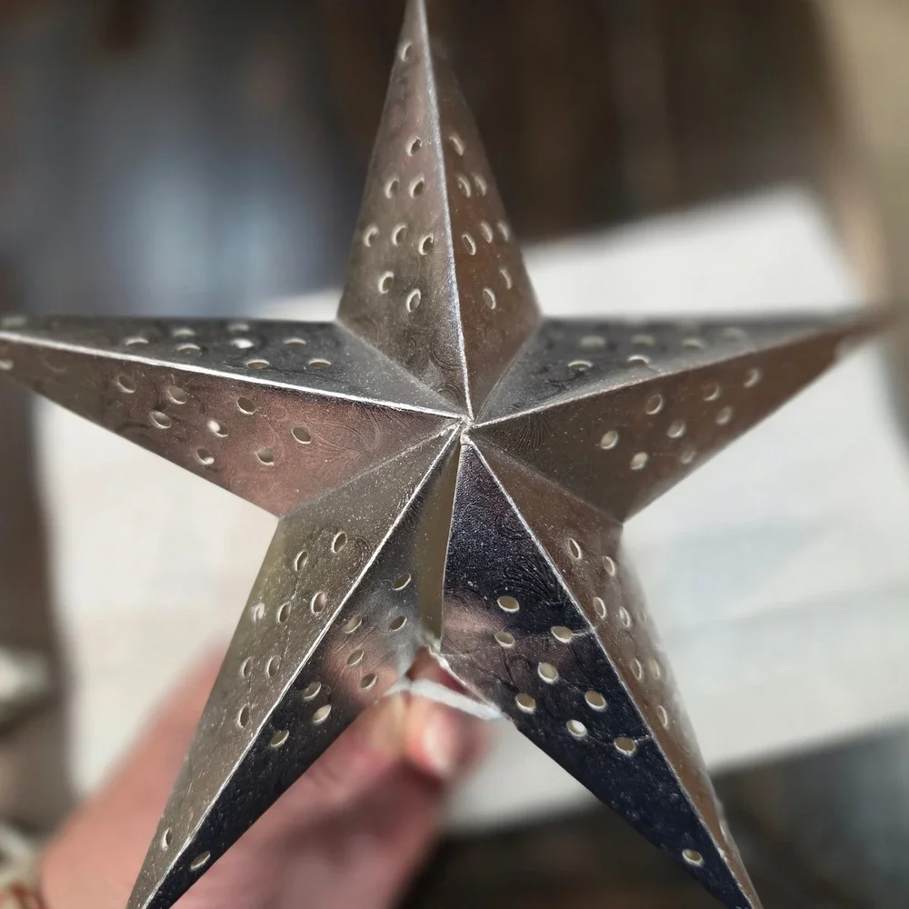 Set of 4 Paper Star Lanterns 8